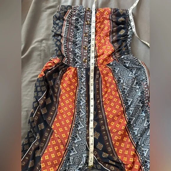 Women’s Wide Leg Strapless Jumper- Size M - Picture 7 of 7